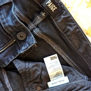 PAIGE Skyline Straight Size 31 blue jeans